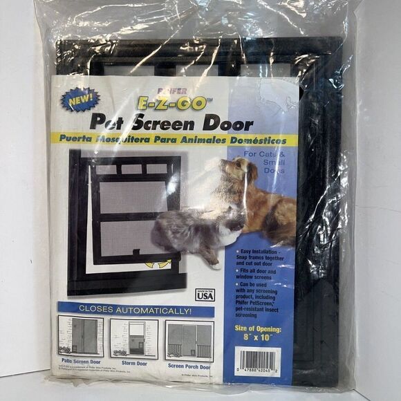 Phifer E-Z-GO 8”X10” Pet Screen Door Frame Snaps together over screen - Picture 1 of 2
